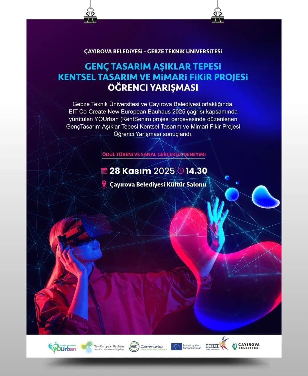 Aşıklar Tepesi Kentsel Tasarım Yarışması Sonuçlandı: Ödül Töreni 28 Kasım’da Aşıklar Tepesi Kentsel Tasarım Yarışması Sonuçlandı: Ödül Töreni 28 Kasım’da