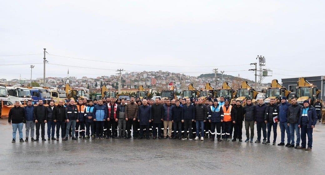 Kar Uyarısının Ardından Gebze Belediyesi Sahada